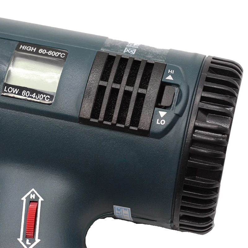 2000 Вт 220 В промышленный Электрический фена терморегулятор тепловые пушки с ЖК-дисплеем фен для волос паяльник фен пистолет электроинструмент