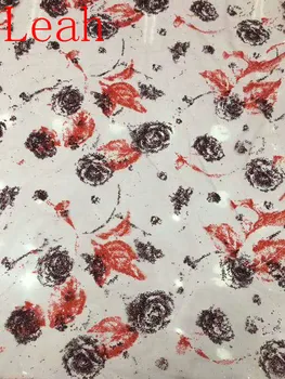 

stock 5yards/bag HL04# Two-color glitter powder French simple style fabric used for wedding dresses Free shipping