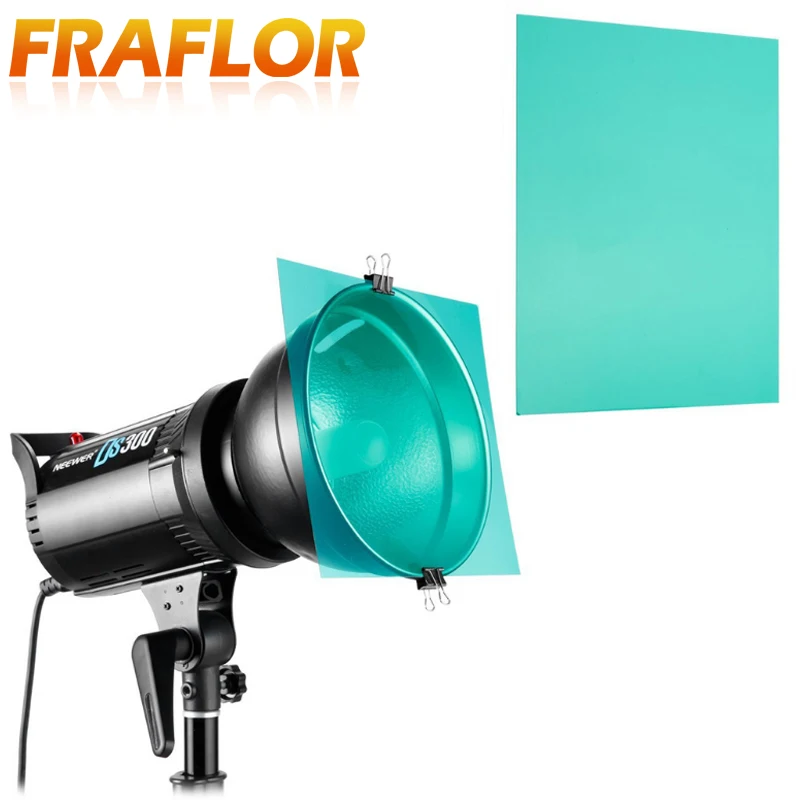 30x30 см/12 дюймов светодиодный 11 шт. прозрачный светильник для коррекции цвета с гелевым фильтром для фотостудии светодиодный стробоскопический светильник