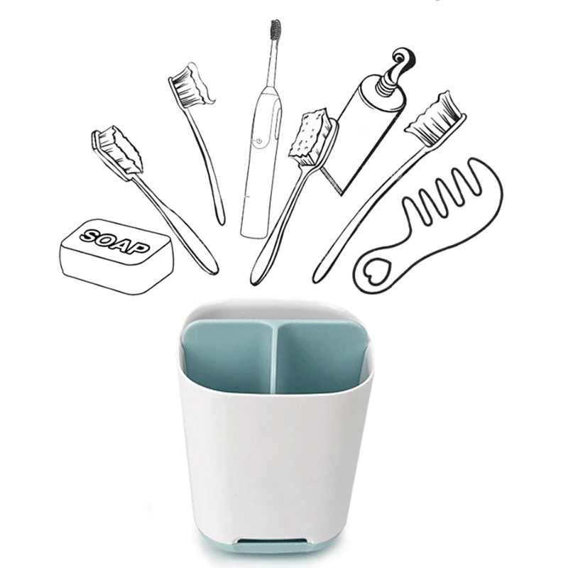 

Toothbrush Storage Boxes Toothpaste Holder Organizer Box Bathroom Accessories Shaver Holders Cosmetic Storage Casket