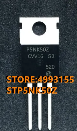100% новый и оригинальный STP5NK50Z P5NK50Z в наличии | Электроника