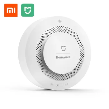 

Original Xiaomi Mijia Honeywell Fire Alarm Detector Remote Control Audible Visual Alarm Notication Work With Mi Home APP