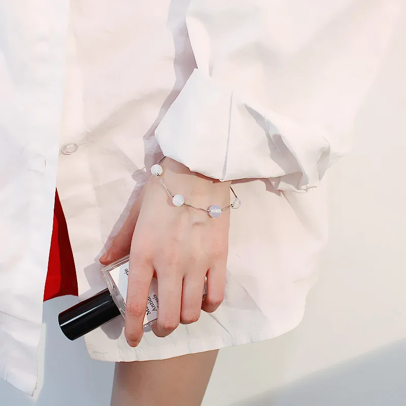 

Couple Charm Chain Link Bracelet Womens Wristband Adjustable Bracelets for Lovers Women Gifts Hand Chain Fashion Jewelry 2019