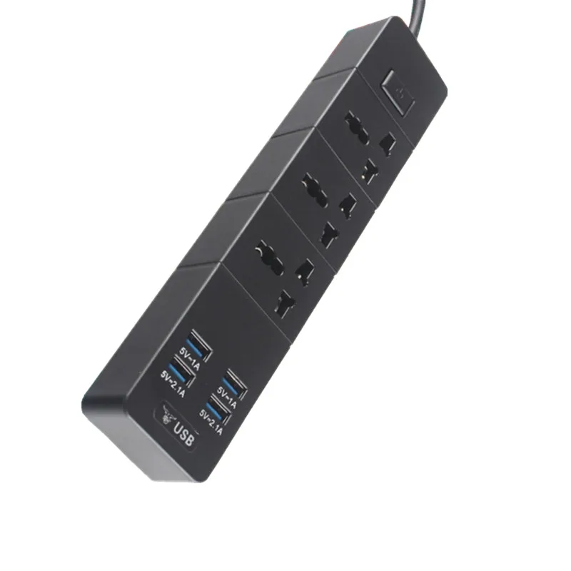Smart 4 USB Зарядное устройство адаптер расширения Мощность полосы 5V 6.2A 3