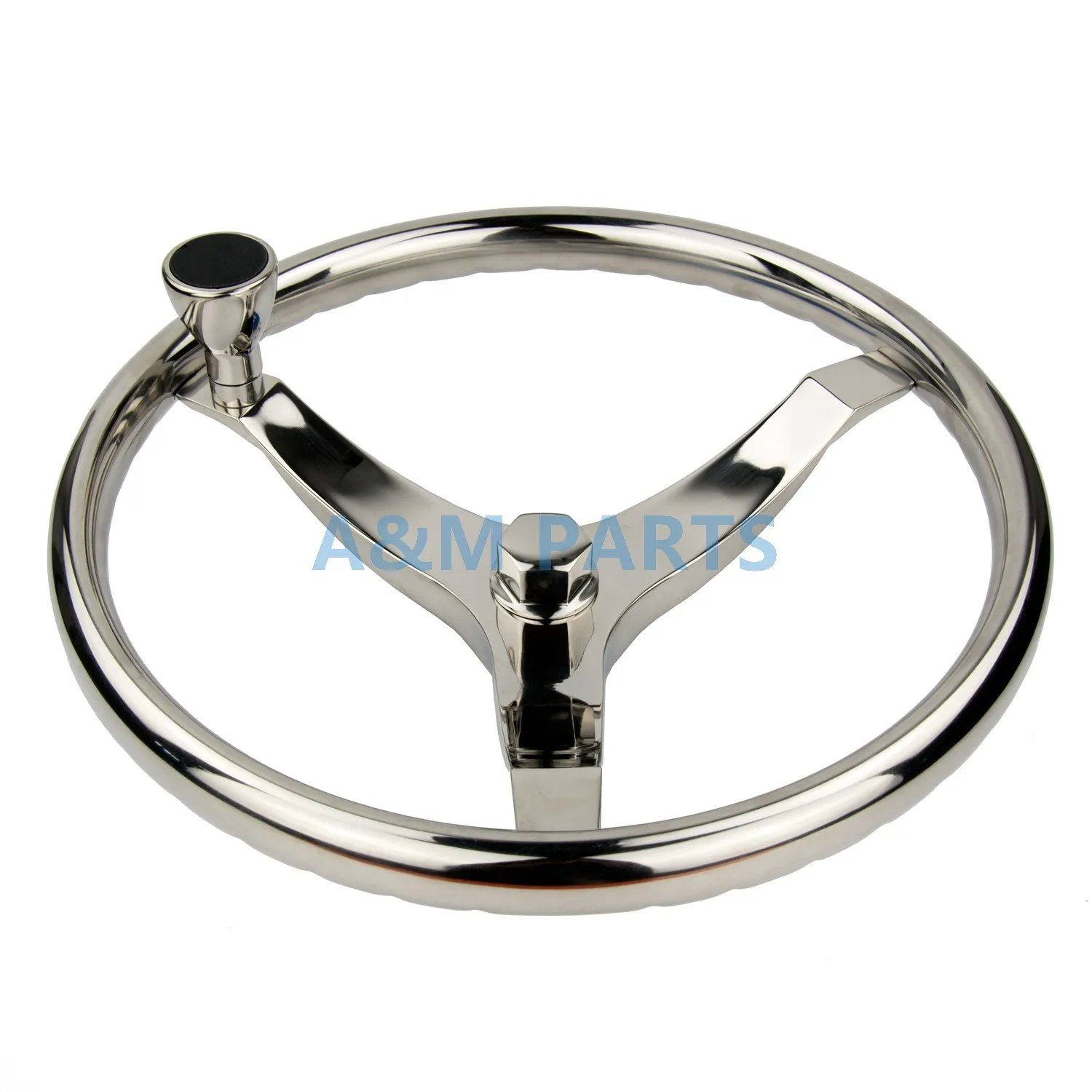 Buy Marine Boat Steering Wheel W/ Nut & Knob Stainless