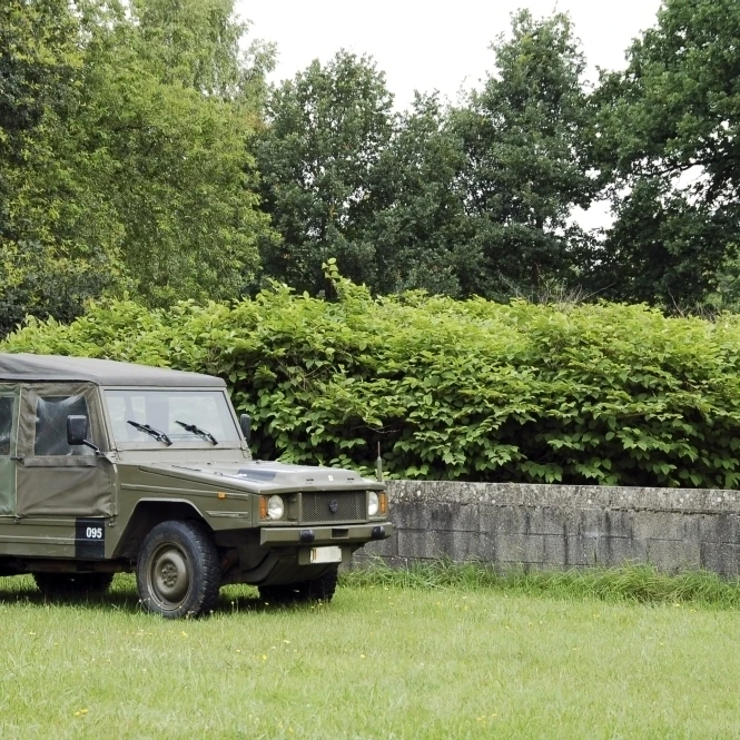 The VW Iltis Jeep used by the Belgian Army Poster Print (33 x 22)