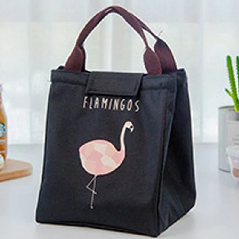 Thermal Insulation Baby Milk Bottle Keep Warm Bag Flamingo Woman Portable Food Infant Food Breast Milk Warmer Beach Tote BB5042 (4)