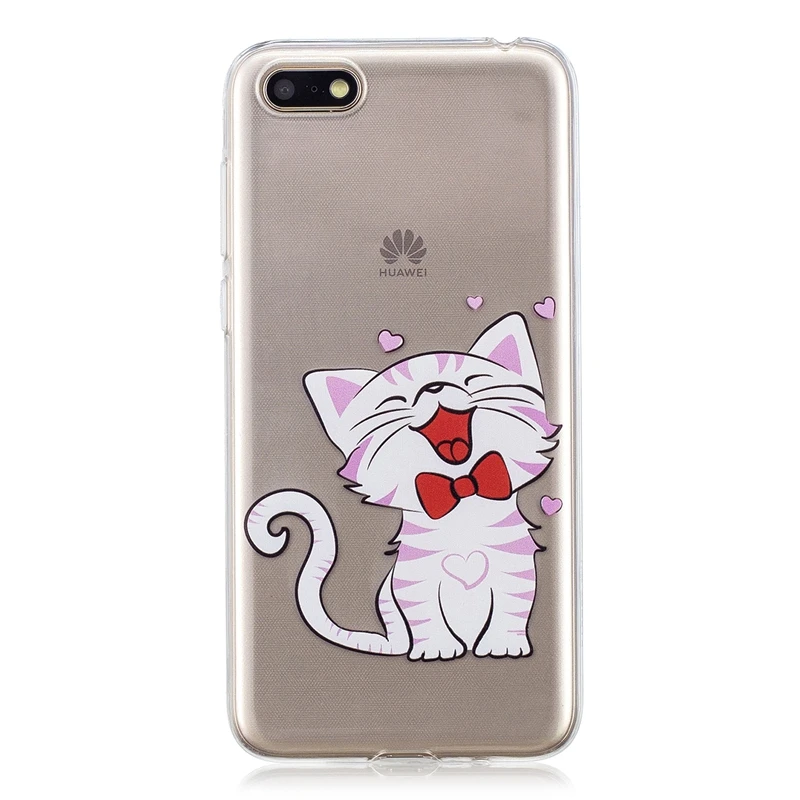 

Soft TPU Case For Huawei Y5 2018 CaseClear Silicone Back Phone Cover Case For Coque Huawei Y5 2018 Capinha