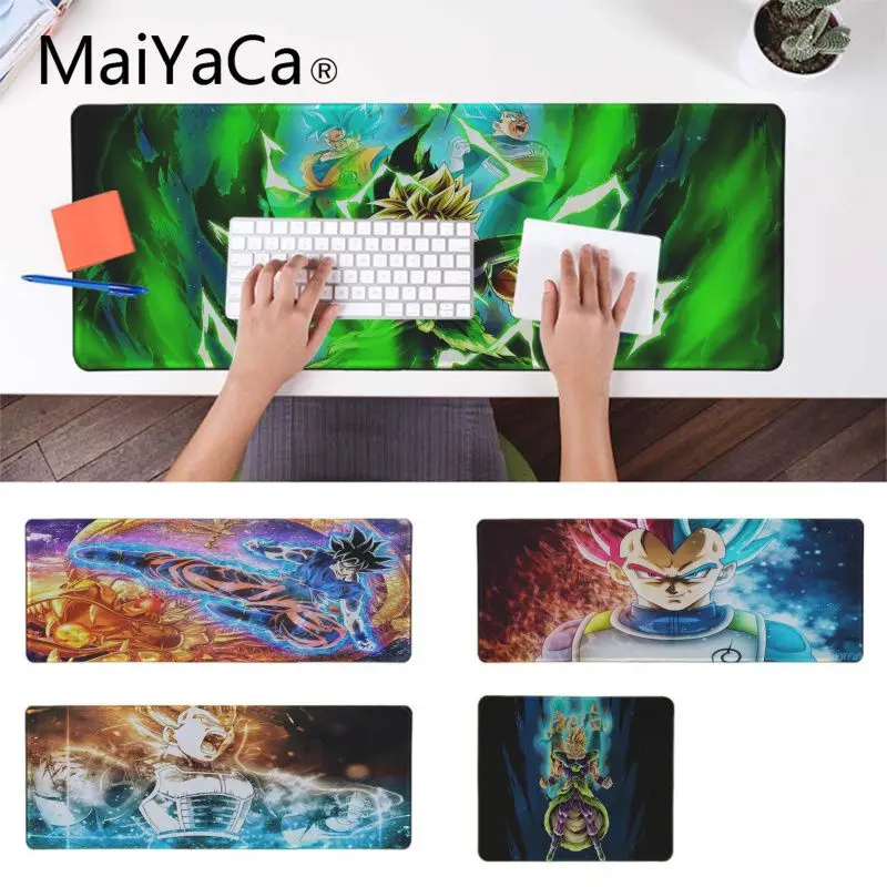 

MaiYaCa Dragon Ball Super Wukong Computer Gaming Mousemats Pad To Mouse Notbook Computer Gaming mouse pad Keyboard Mouse Mats