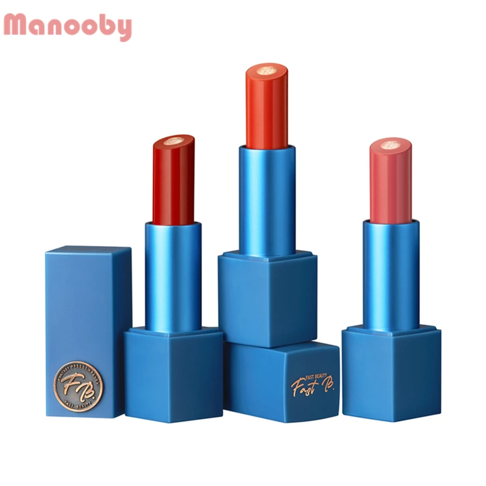 

Manooby Sexy Girl Lipstick Lip Gloss Set Moisturizing Care Blue Sandwich Lipstick Long Lasting Waterproof Lipstick Makeup