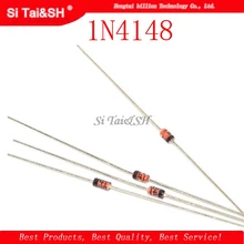 100 шт. do-35 1N4148 IN4148 высокоскоростные Импульсные диоды