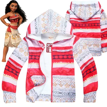 

Children and cute cartoon Hoodie for spring and Autumn kids clothes Trolls Poppy Magic printed Hoodies Moana Maui Long Sleeve