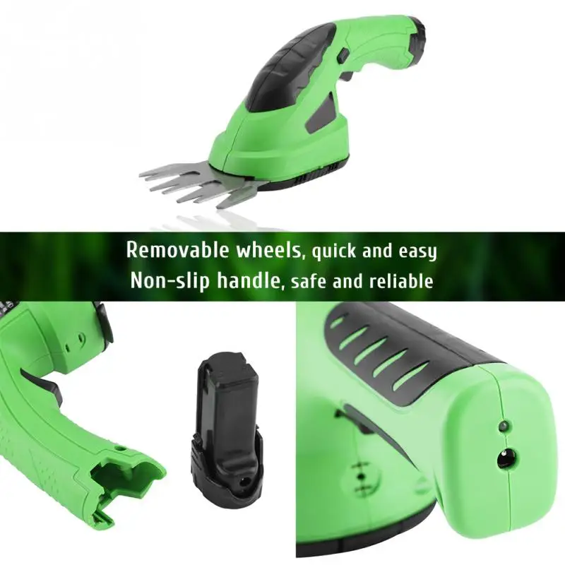 2 в 1 Беспроводные литий-ионные аккумуляторные ножницы для газонокосилки садовые инструменты EU Plug 220 В/US Plug 110 В опционально Новые