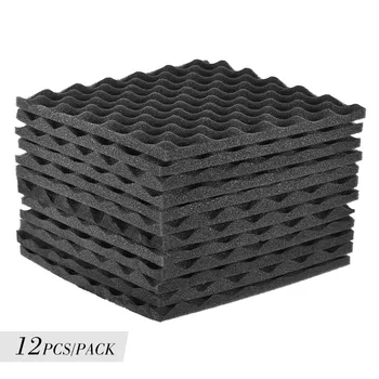 

Soundproofing Foam Studio Acoustic Foams Panels Sound Insulation Foam 30 * 30cm/ 12 * 12in