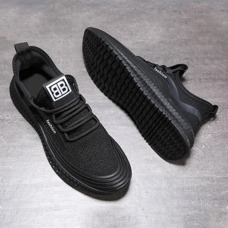 2019 New White Red Black Fly Weave Sneakers Men Plus Size 48 Light Casual Shoes Men Famous Brand Designer Tenis Men Shoes