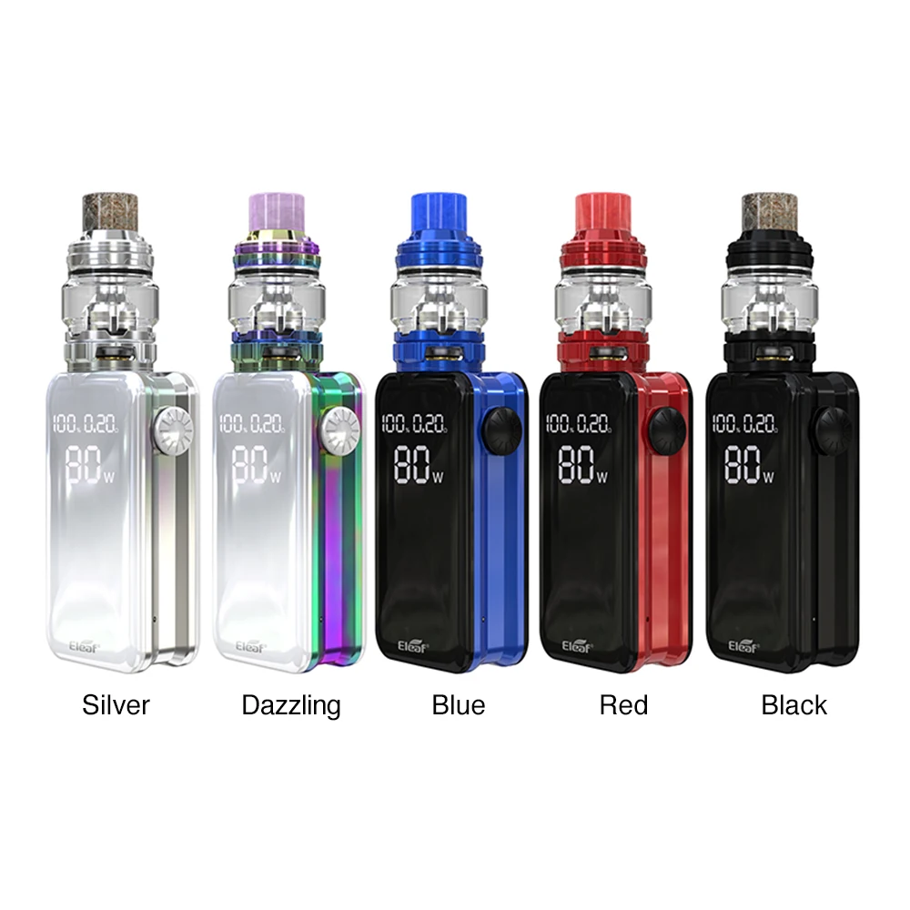 Новинка 2018 набор Eleaf IStick Nowos TC с 6 5 мл/2 мл ELLO Duro 4400 ма/ч двойной катушкой и на 80 вт