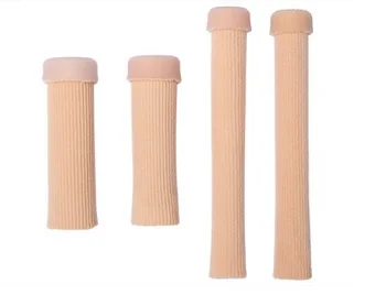 

DHL man and women L/S Fabric Gel Tube Bandage Finger & Toe Protectors Foot Feet Pain Relief Guard for Feet Care insoles
