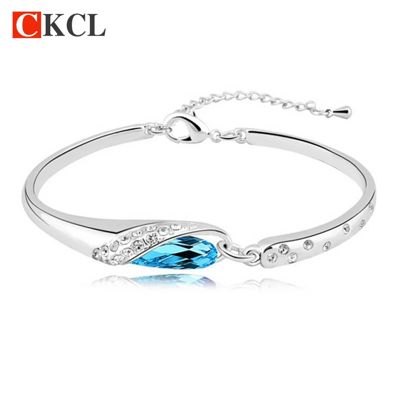 Женский браслет с отделкой кожей|silver plated bracelet|plated braceletjewelry bracelet |