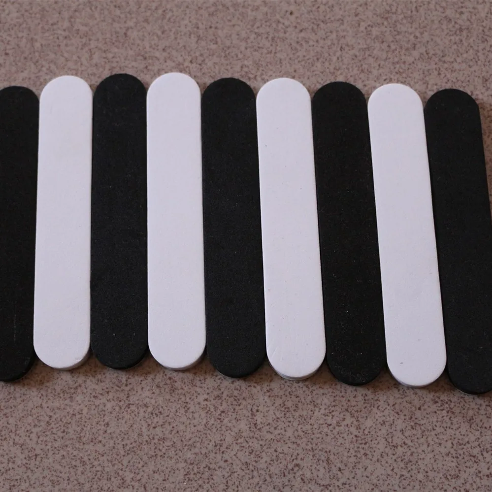 

12 Pieces Hat Size Reducer EVA Foam Cap Size Reducer Tape Sweatband Hats Cap Saver size sticker, Black and White