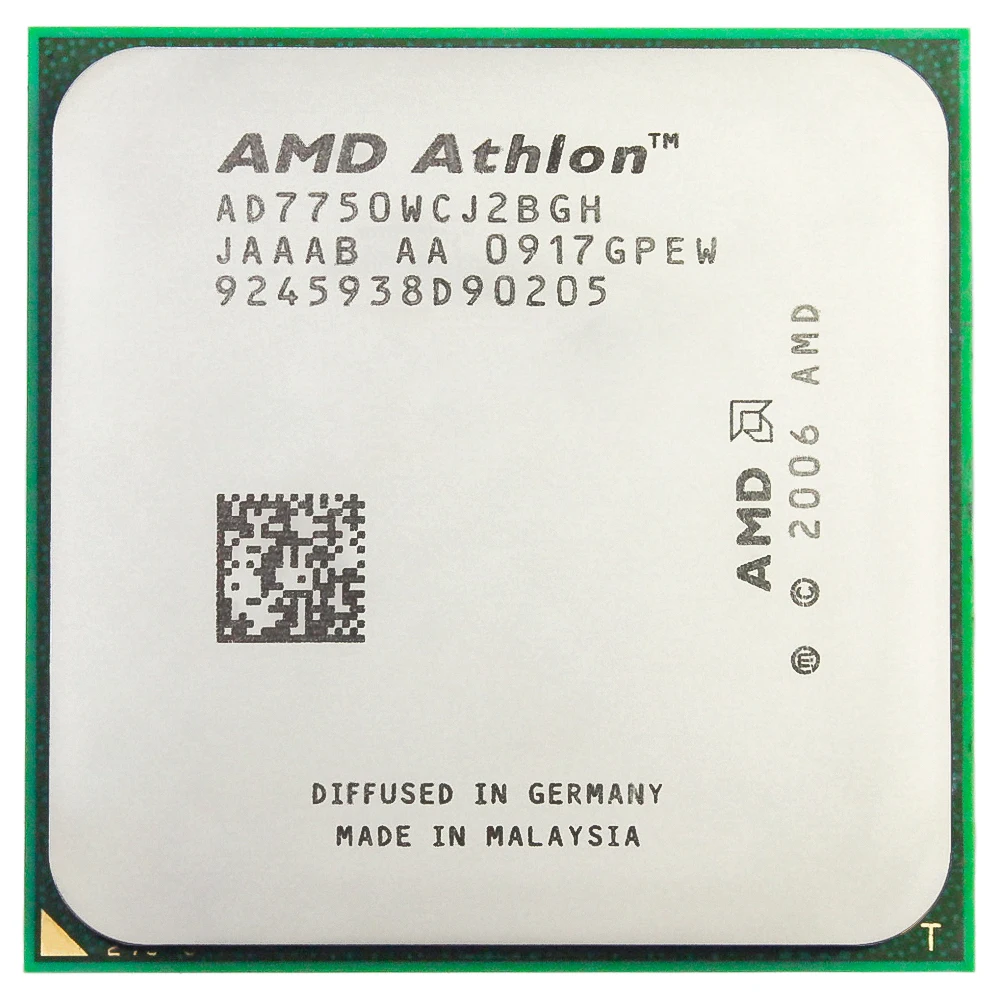Двухъядерный процессор AMD Athlon 64 X2 7750 2 7 ГГц Разъем AM2/AM2 + 4 контактный ЦП|Процессоры|