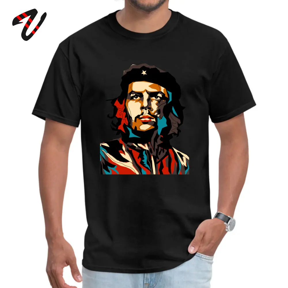 Che Guevara Summer/Autumn 100% Cotton O-Neck T Shirt Short Sleeve Classic T-Shirt 2018 New Summer T-shirts Free Shipping Che Guevara -12592 black
