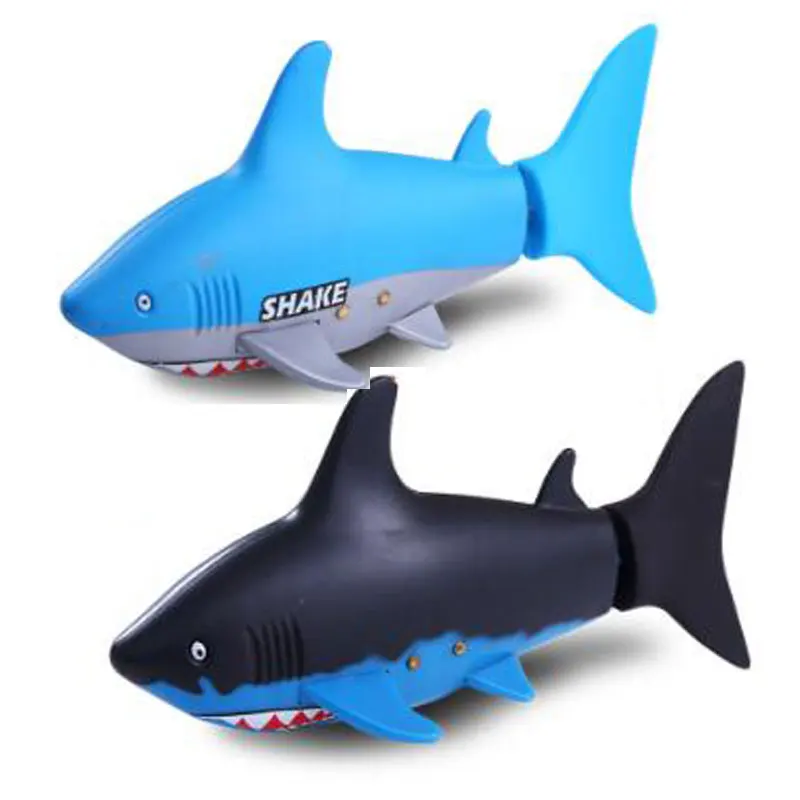 Электронные Животные RC акула Рыба Лодка подводная лодка Мини Радио пульт дистанционного управления Кокс электронная Акула Рыба Лодка Водный Бассейн игрушки
