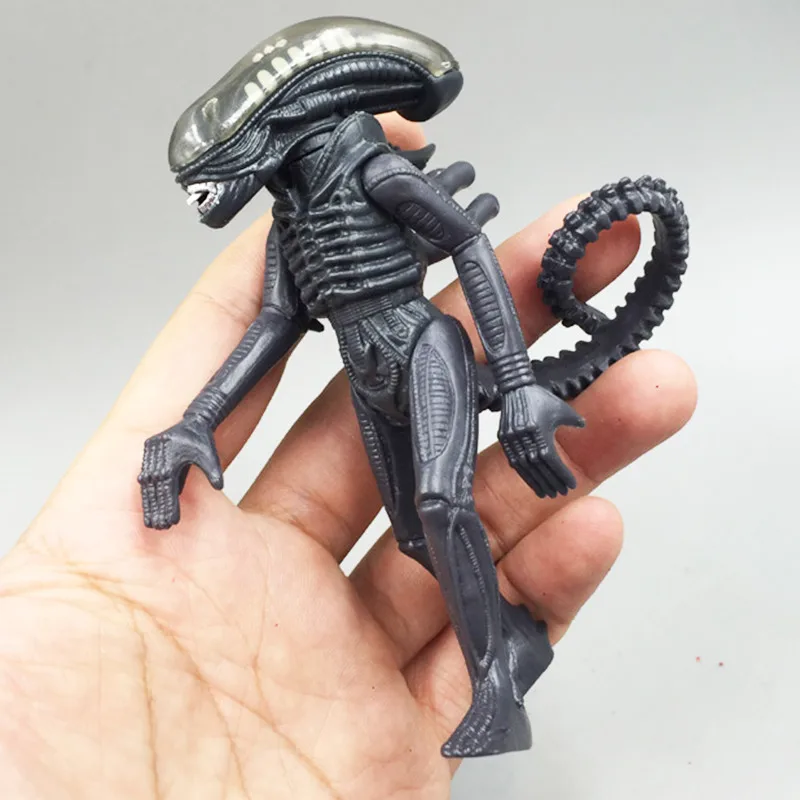 Фигурка "чужой" боевой стиль Alien VS Predator фигурка Black Ver. Коллекционная игрушка кукла 11,5 см KT4207