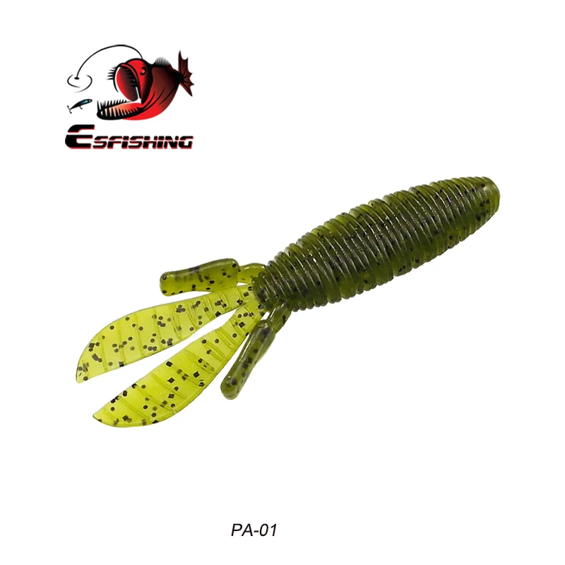 Esfishing новая Приманка Мягкая приманка MD BOMB Craw 95 мм 6 г 6 шт. приманки для ловли карпа мягкая большая приманка Isca искусственная кормушка - Цвет: PA01