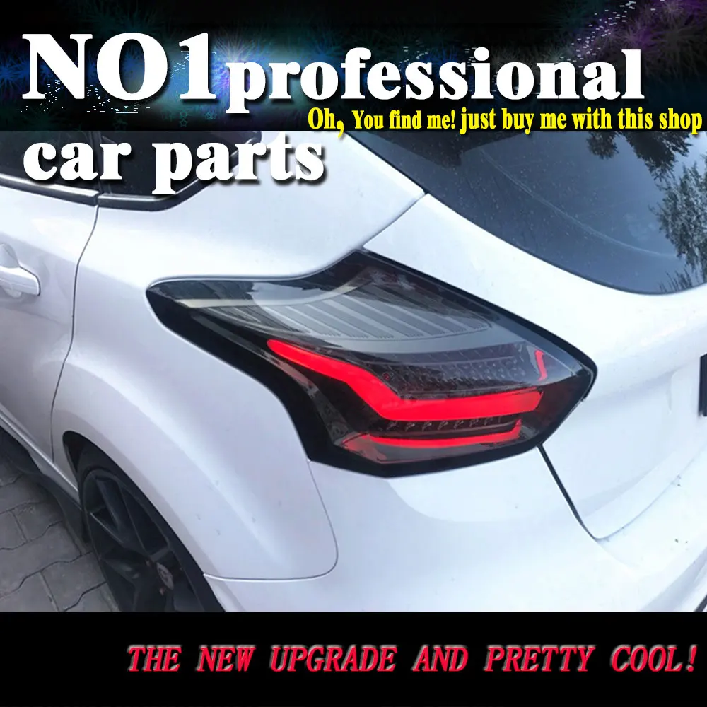 Car styling Tail Lights For Ford Focus 2 Taillights 2015 2016 2017