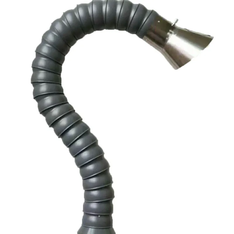 

110mm x 1/1.5/2/2.5/3m POM Flexible Smoke Exhaust Ventilator Pipe for Industry Laboratory Welding Fume Arms With Stainless Hood