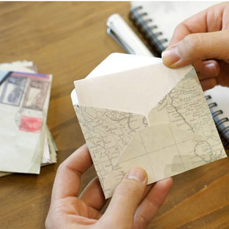 12pc mini retro design office kid holiday stationery paper ancient holiday stationery paper