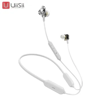 

UiiSii BN90 Bluetooth inalmbrico auriculares de alta fidelidad de la tecnologa hbrida en la oreja los auriculares de la batera