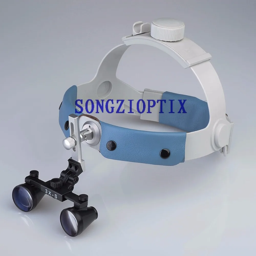 Высокое качество(2.5X 3X 3.5X дополнительно) повязка на голову черные зубные лупы Хирургические лупы