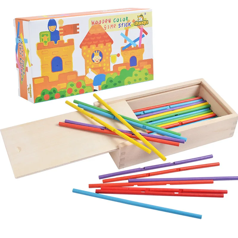 WoodenstickgameThelogicalmodelassemblingThebuildingstructure