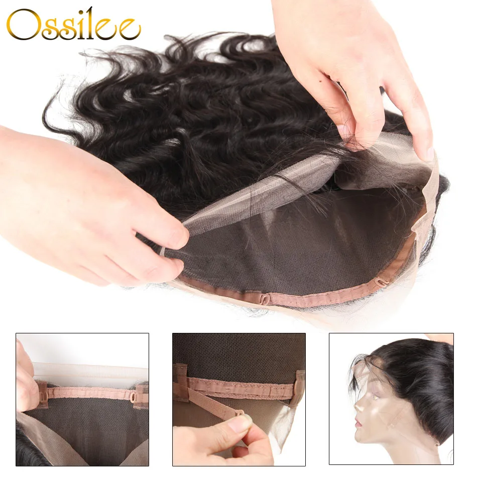 Ossilee 360 Lace Frontal with Bundle Body Wave Bundles with Frontal Malaysian Hair Bundles with Closure NoRemy Hair Lace Frontal Ossilee 360 Lace Frontal with Bundle Body Wave Bundles with Frontal Malaysian Hair Bundles with Closure NoRemy Hair Lace Frontal
