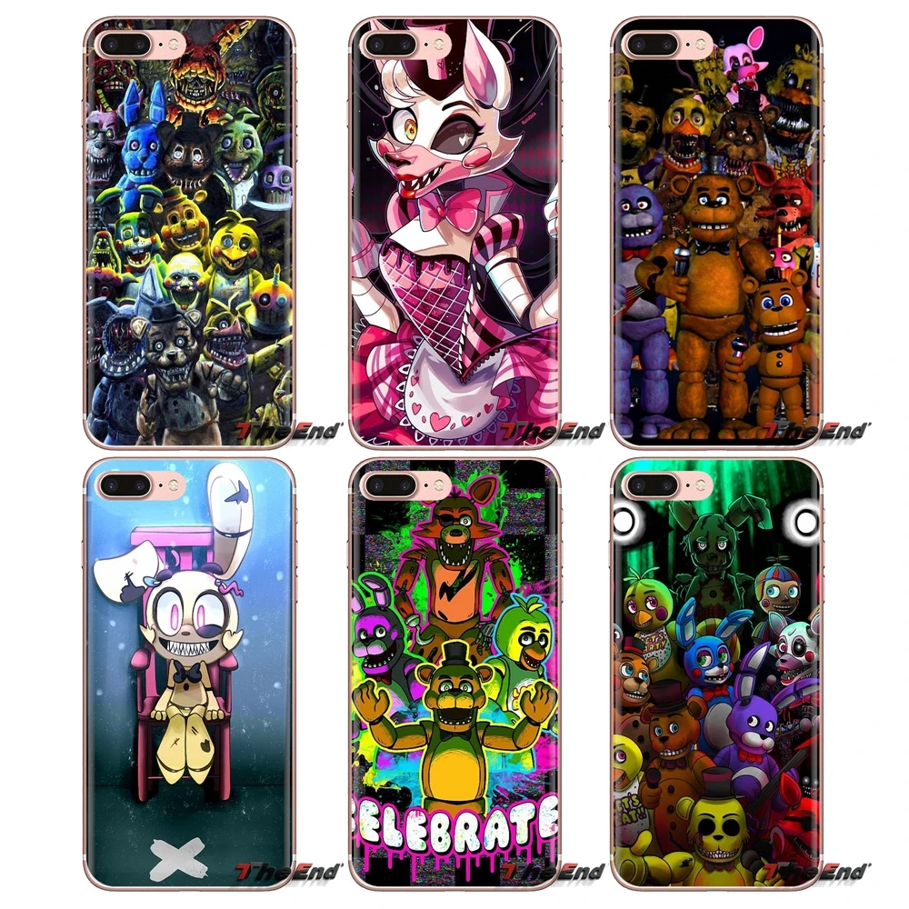 Soft TPU Phone Cover Five Nights At Freddy pizzeria For Oneplus 3T 5T 6T Nokia 2 3 5 6 8 9 230 3310 2.1 3.1 5.1 7 Plus 2017 2018 |