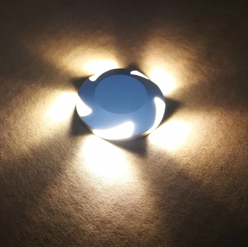 LED Step Light Outdoor Recessed Wall Light Lamp 12V 3W