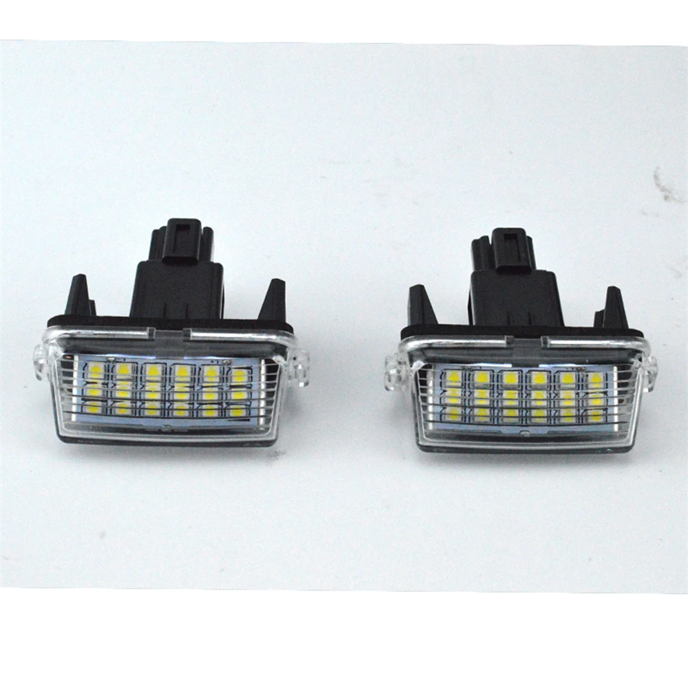 2 шт. Canbus Белый для Toyota Yaris/Vitz Camry Corolla Prius C Ractis Verso S светодиодный номерной знак