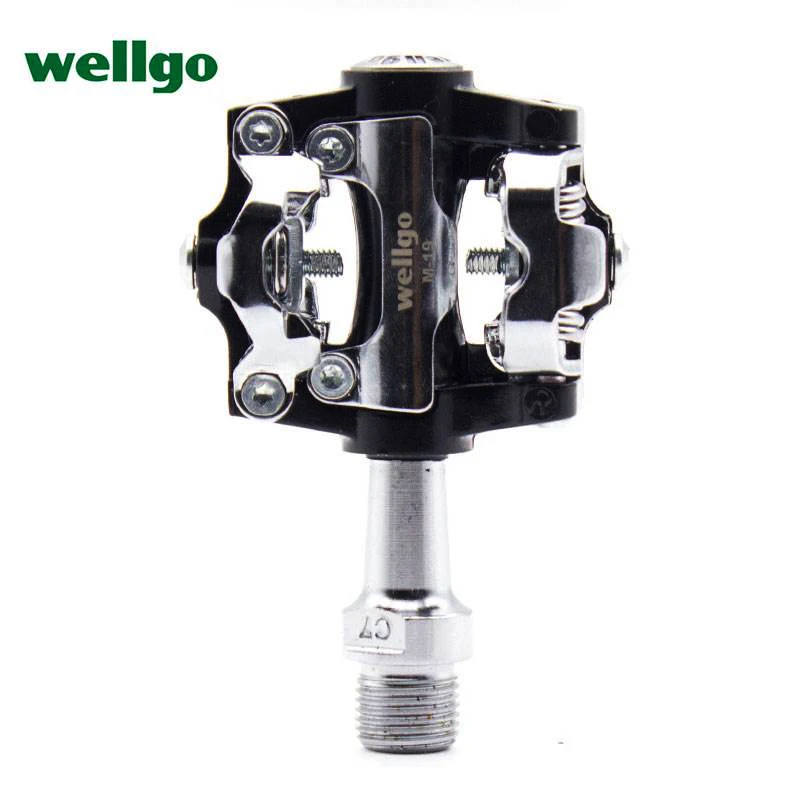 Wellgo WAM M19 QRD WPD педали для горного велосипеда MTB быстросъемные самоблокирующиеся