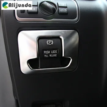 

Car Styling Chrome Plated Electronic Handbrake Button Panel adjustment cover fit for Volvo XC60 V60 XC70 S60 S80 2009-2015