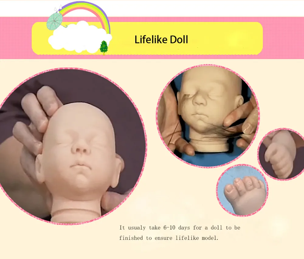 42 см силиконовые возрождается игрушки куклы реалистичные детей игровой дом сном игрушки подарок на день рождения bebe brinquedos bonecas reborn