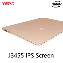 YEPO 737A Laptop 13 3 inch Ultrabook Gaming Laptops IPS Intel Celeron J3455 Notebook Computer With