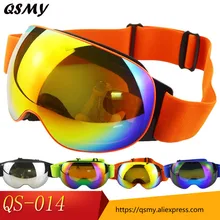 Высокое качество двухслойные UV400 Анти-туман большой Лыжная маска очки лыжи мужчины женщины сменными снег очки для катания на сноуборде