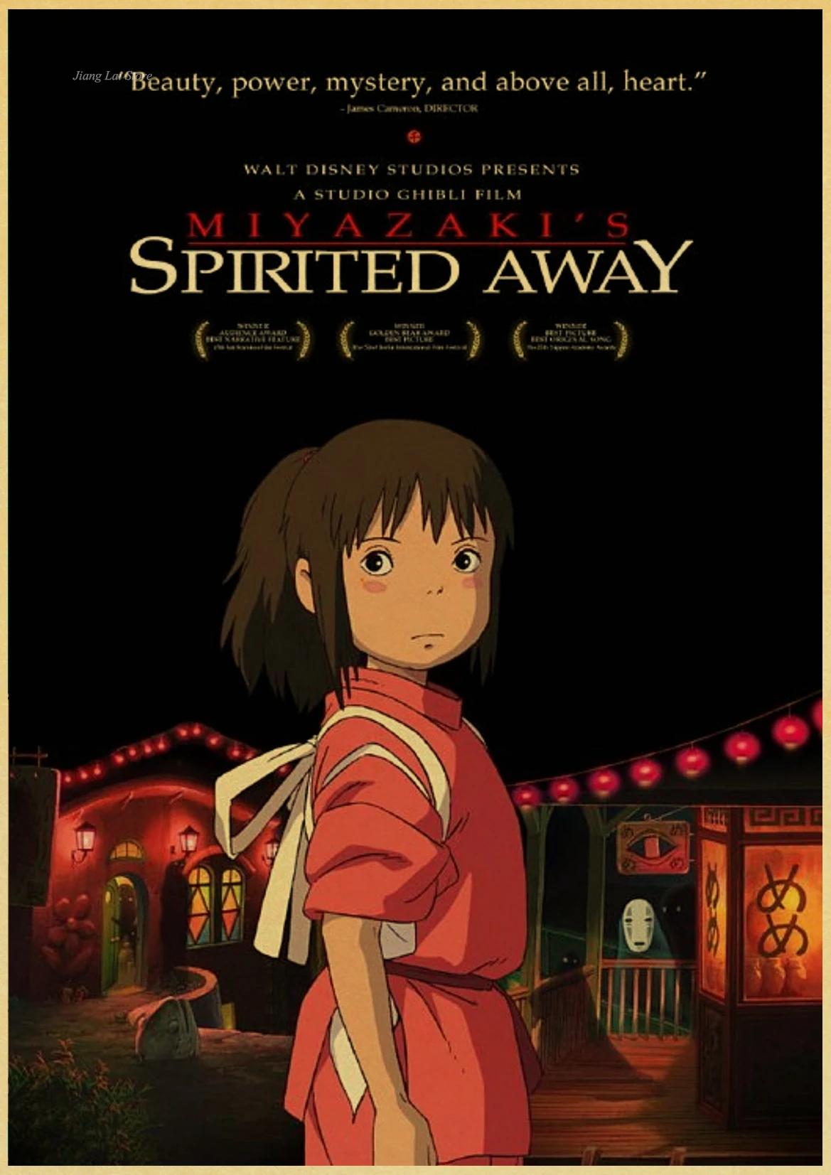 Miyazaki Hayao винтажный постер высокого качества с изображением призраков настенный
