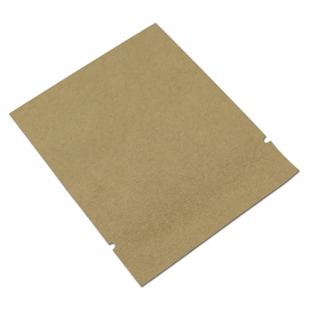 Buy 1300 Pcs Brown Kraft Paper Aluminum Foil Flat