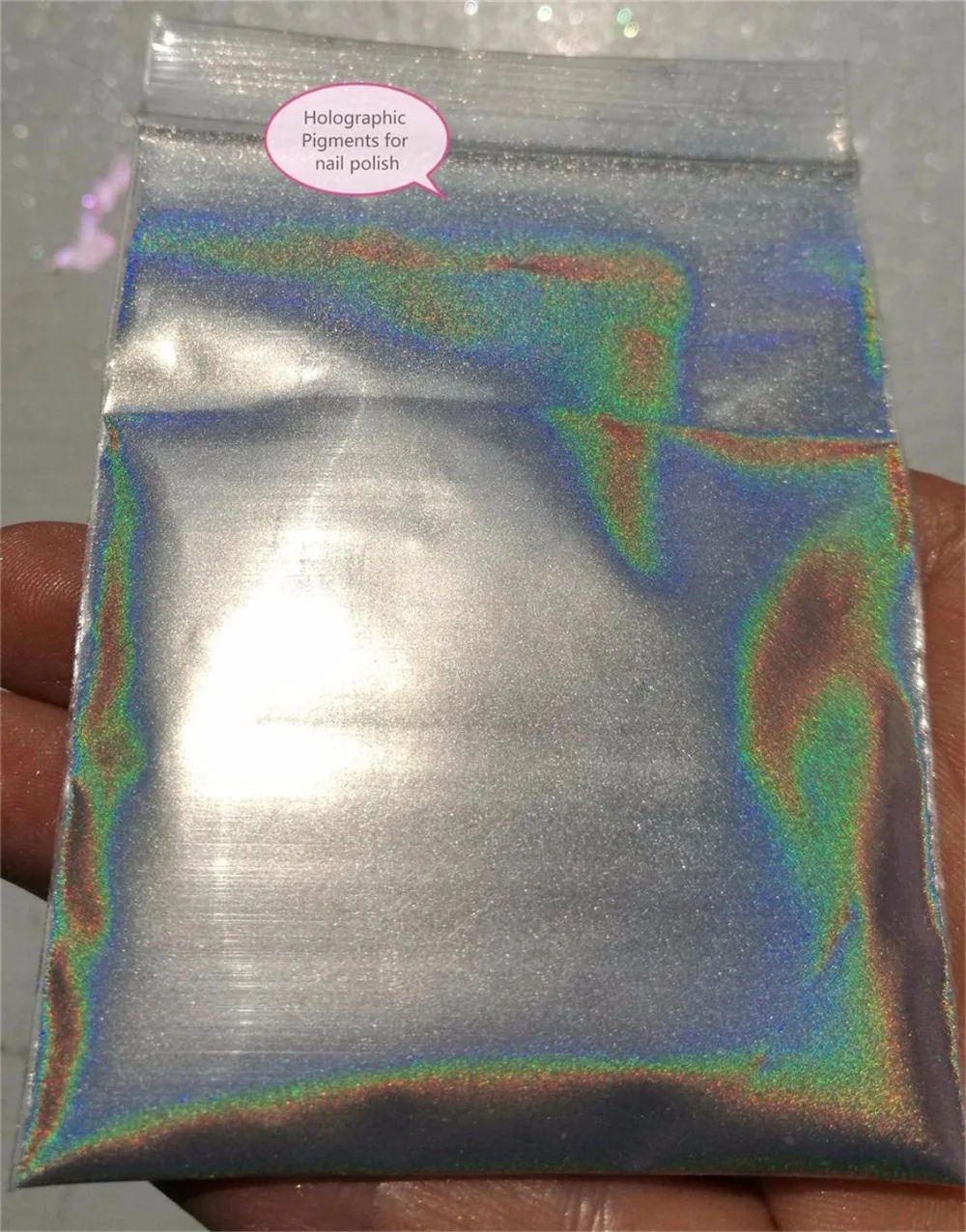 Китайский поставщик голографический flake spectraflair пигменты Хамелеон Радужный порошок для ногтей, покрытие, краски