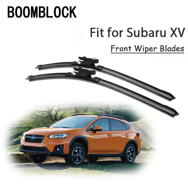 BOOMBLOCK 2PCS High Quality Front Windshield Wiper Blades For Subaru XV