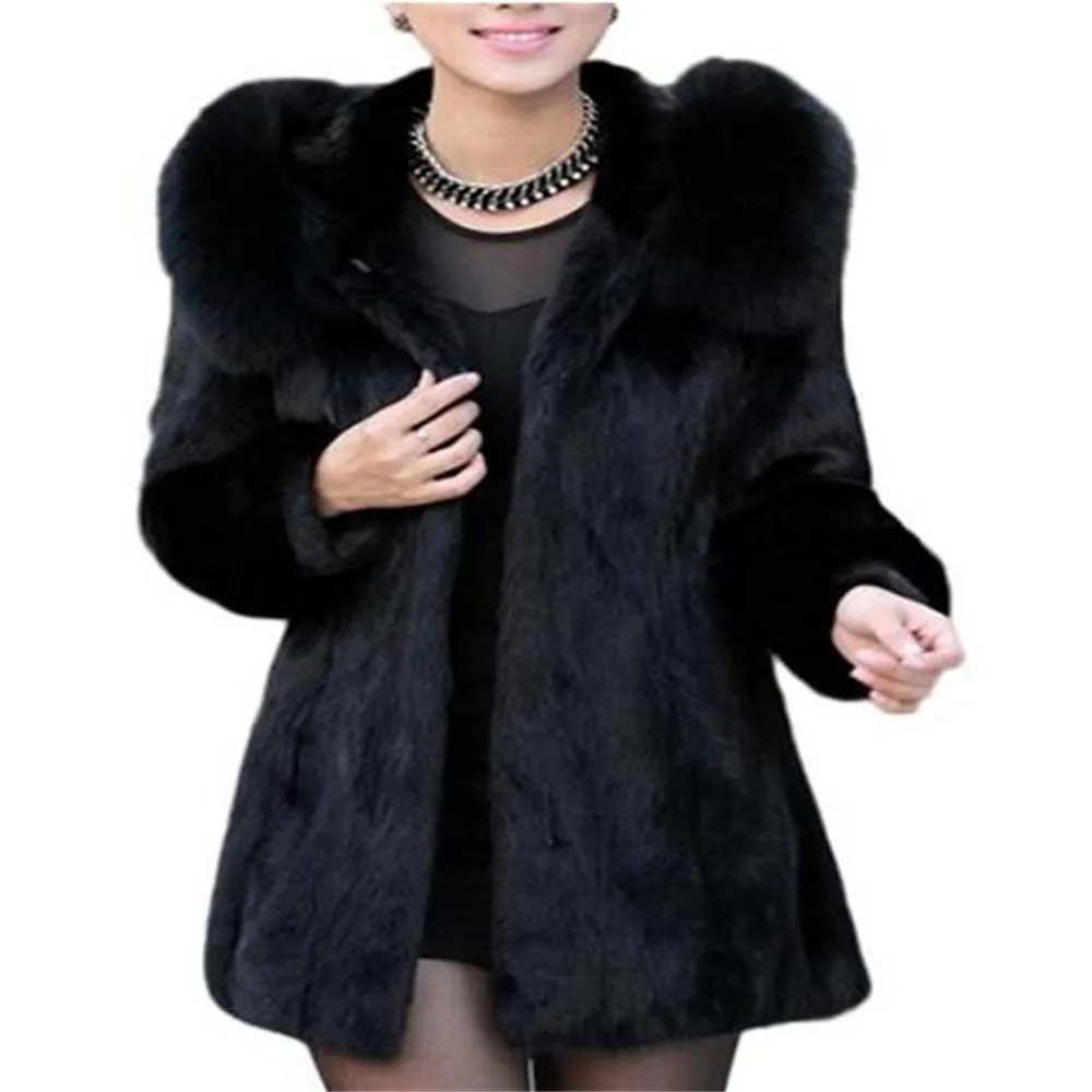 Новинка, зимнее пальто для женщин, искусственный мех, жилет высокого качества, Cappa, шуба для отдыха, Shitsuke, Женское пальто, размер: S-XXXL