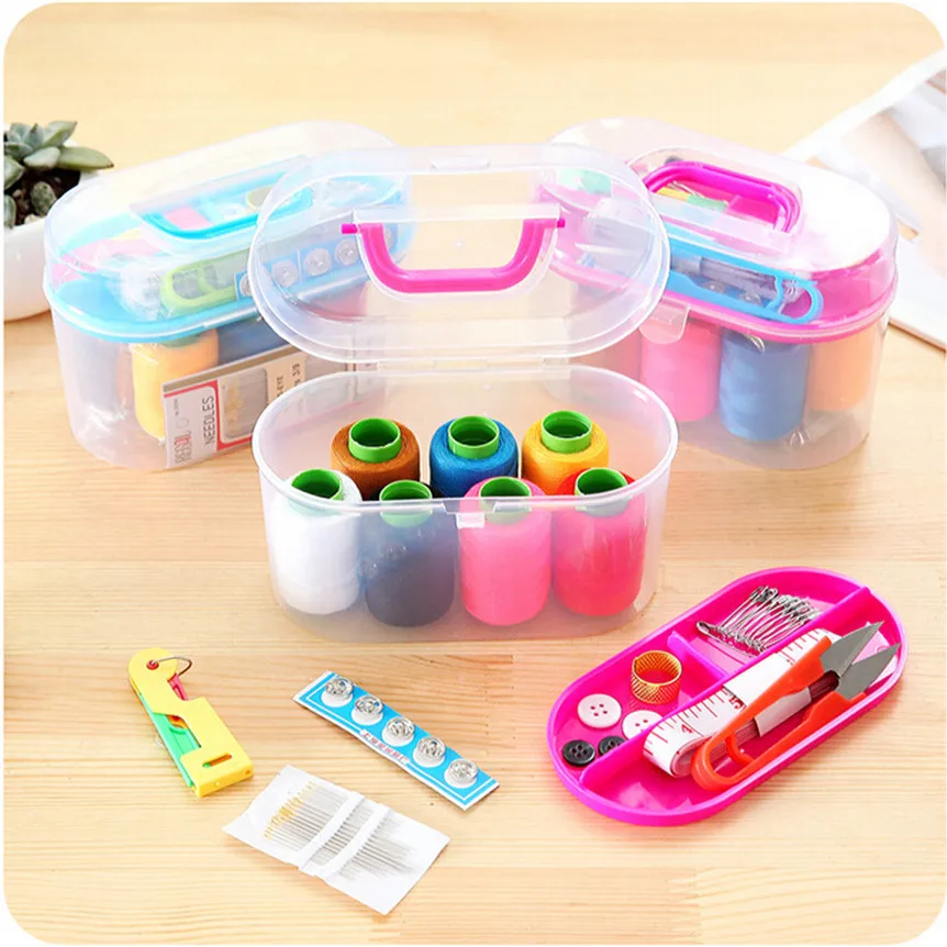 Happy Sale Thorn Rust Sewing Kit Needle And Thread Hand Measure Tape