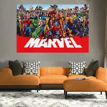 Мстители войны Марвел горячий фильм плакат холст искусство абстрактная живопись Современная печать домашний декор настенные картины для гостиной квадро